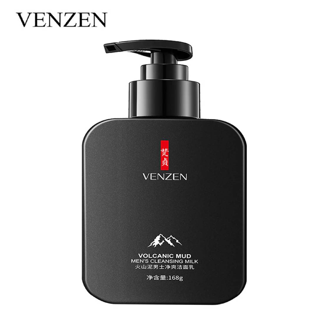 Venzen Volcanic Mud Facial Cleanser For Men 168g