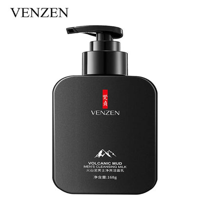 Venzen Volcanic Mud Facial Cleanser For Men 168g