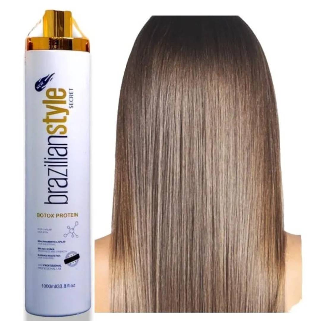 Brazilian Style Secret Botox Protein Hair Treatment Deep Repair Smoothness & Shine 1000ml