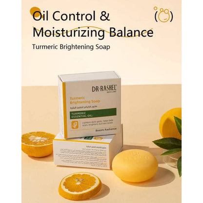 Dr Rashel Turmeric Brightening Soap Turmeric Essential Oil