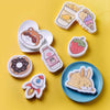 Cute Cartoon Compressed Sponge Non-Scratch Dishwashing Sponge Pack of 3