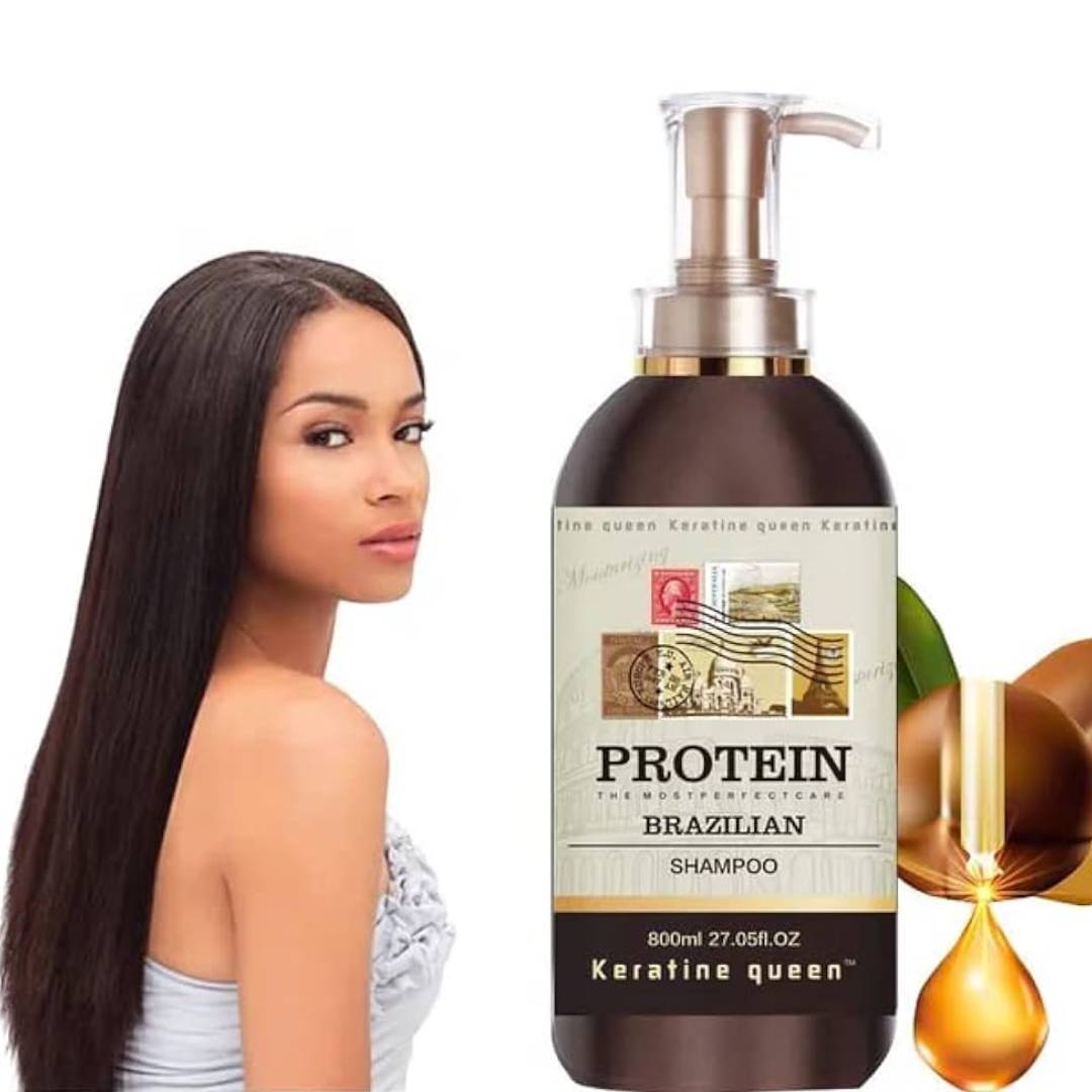 Keratine Queen Brazilian Protein Hair Shampoo