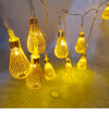 Bulb Style LED String Warm Fairy Light AA Battery Operated