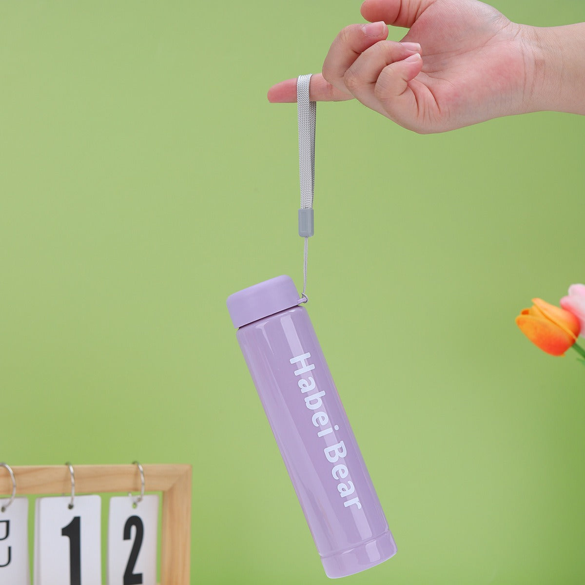 Habei Bear Portable Sports Water Bottle Tumbler 3Pcs Set