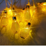 Bulb Style LED String Warm Fairy Light AA Battery Operated