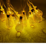 Bulb Style LED String Warm Fairy Light USB & AA Battery Operated