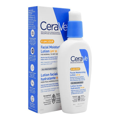 CeraVe AM Facial Moisturizing Lotion SPF 30