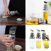 Press and Measure Oil & Vinegar Dispenser 500ml Capacity