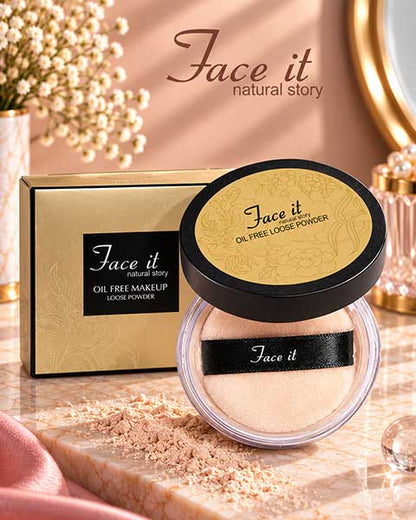 Face It Natural Story Oil Free Loose Powder