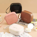 Portable Mini Bags PU Compact Cosmetic Organizer Lightweight Makeup Bag Sanitary Napkin Storage Bag