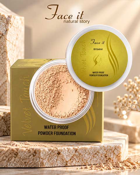 Face It Natural Story Oil Control Loose Powder