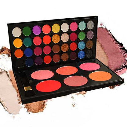 BN Beauty Nakeed 36 Eyeshades 6 Blush On Palette