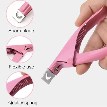 Professional Nail Clippers Tip Cutters For Acrylic False Fake Gel Nail Art Artificial Tips Edge Cutter Manicure Tool