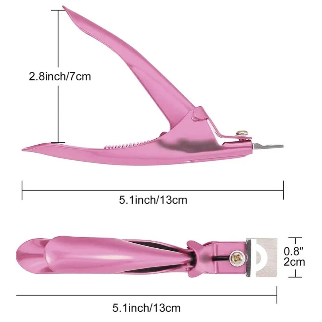 Professional Nail Clippers Tip Cutters For Acrylic False Fake Gel Nail Art Artificial Tips Edge Cutter Manicure Tool