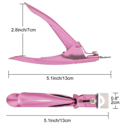 Professional Nail Clippers Tip Cutters For Acrylic False Fake Gel Nail Art Artificial Tips Edge Cutter Manicure Tool