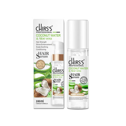 Chirss Coconut Water & Aloe Vera Hair Serum – 100ml