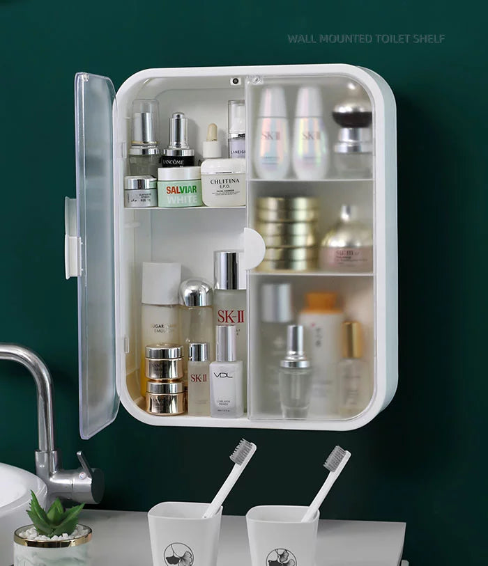 Wall-Mounted Shelf Bathroom Wall Storage Cabinet