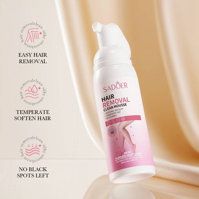 SADOER Hair Removal Clean Mousse Gentle Non-Irritating Hair Removal Cream 100ml