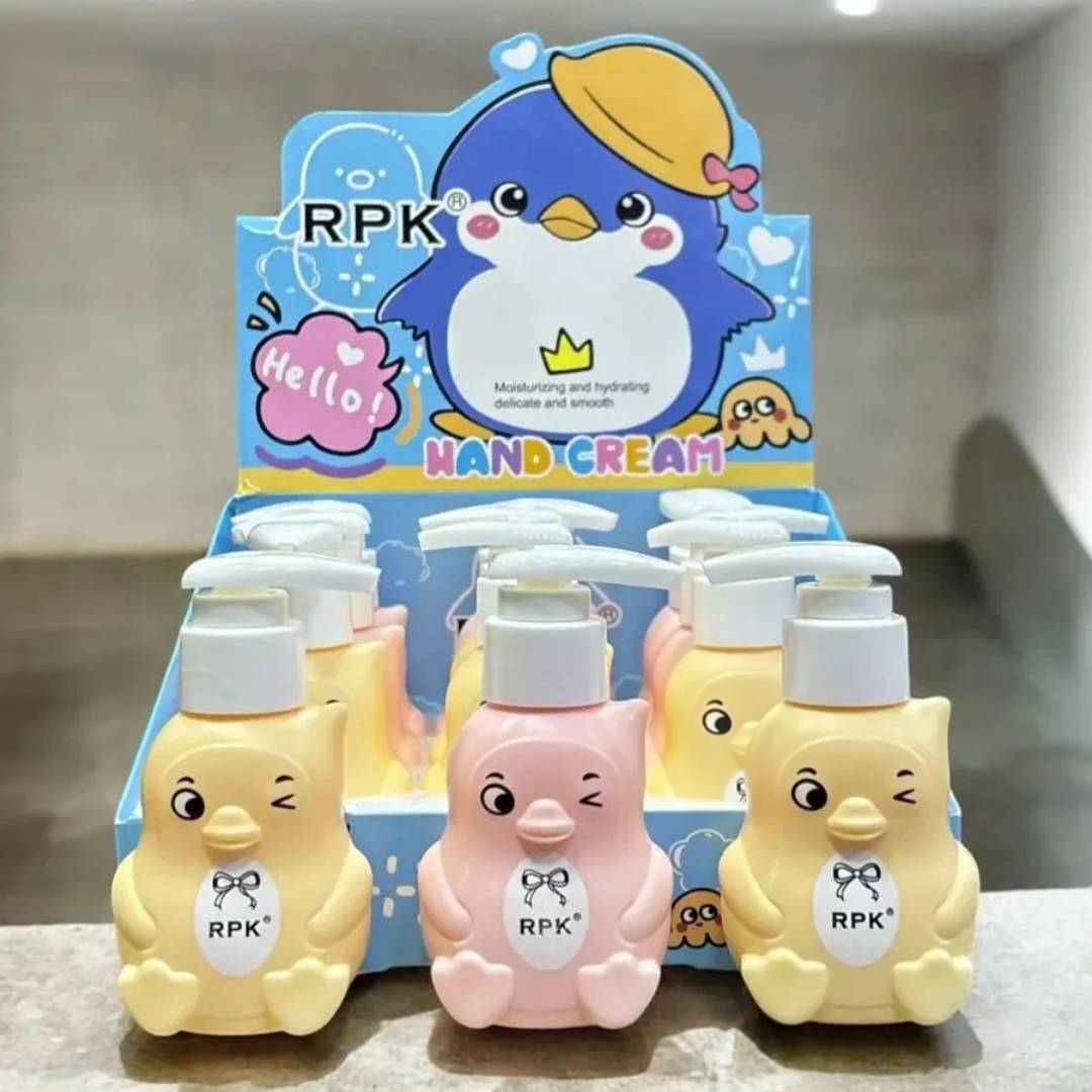 RPK Cute Penguin Hand Cream Bottle