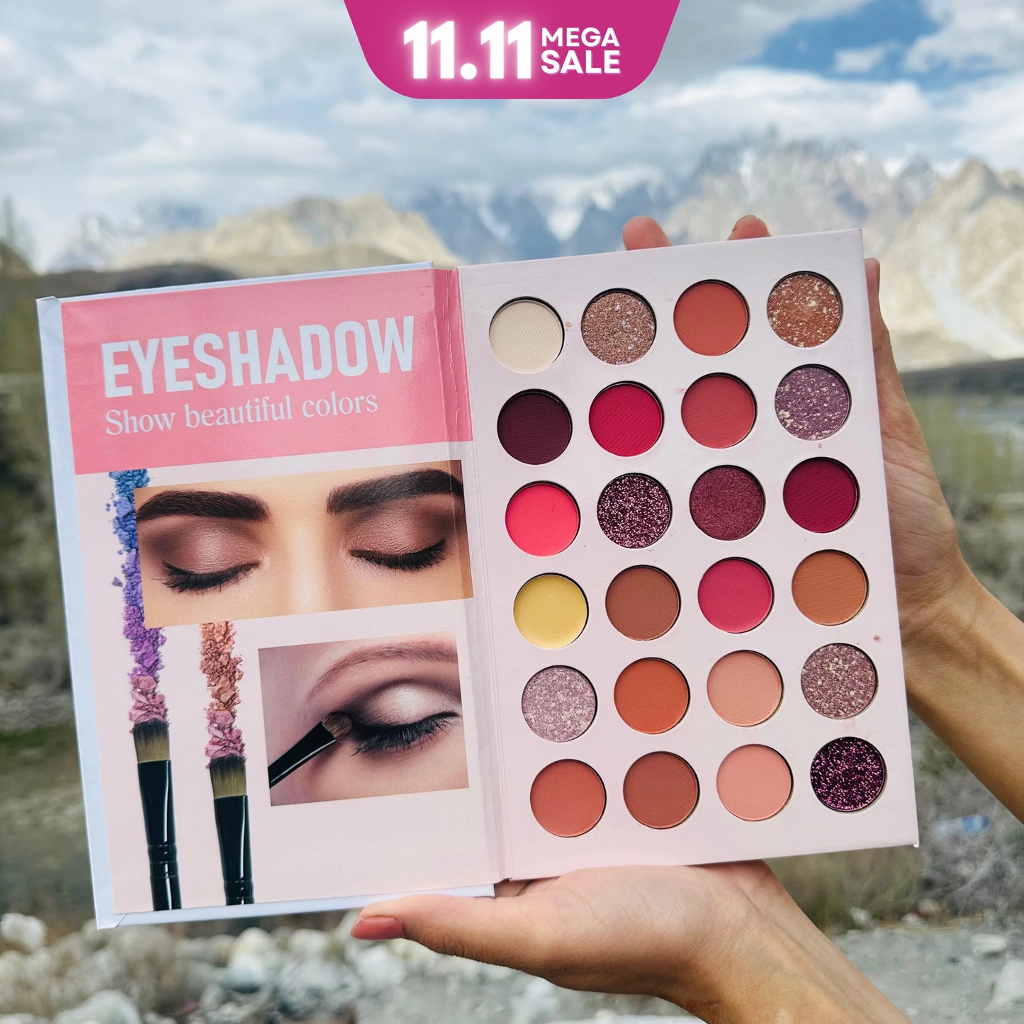 Mocallure 4in1 Cosmetics Makeup Book Palette