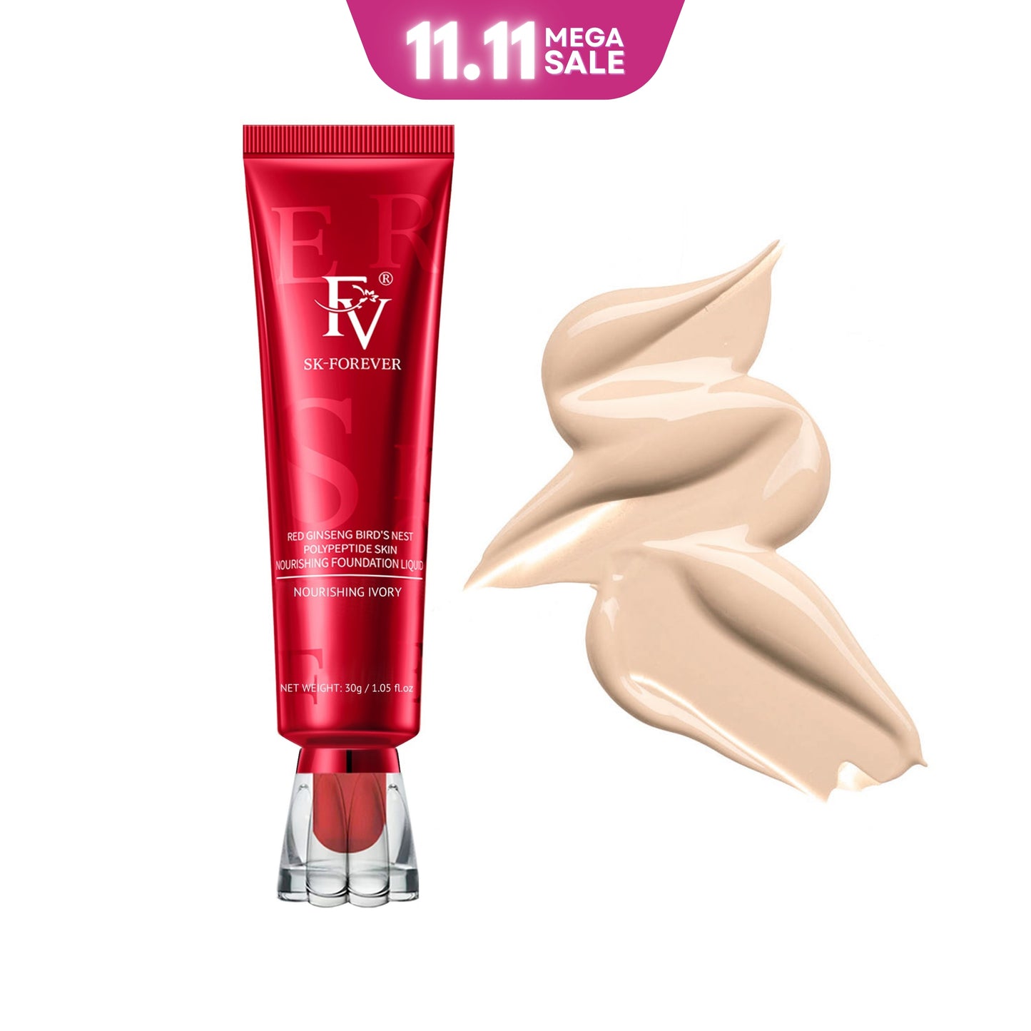 FV Skin Liquid Foundation Full Coverage Formula