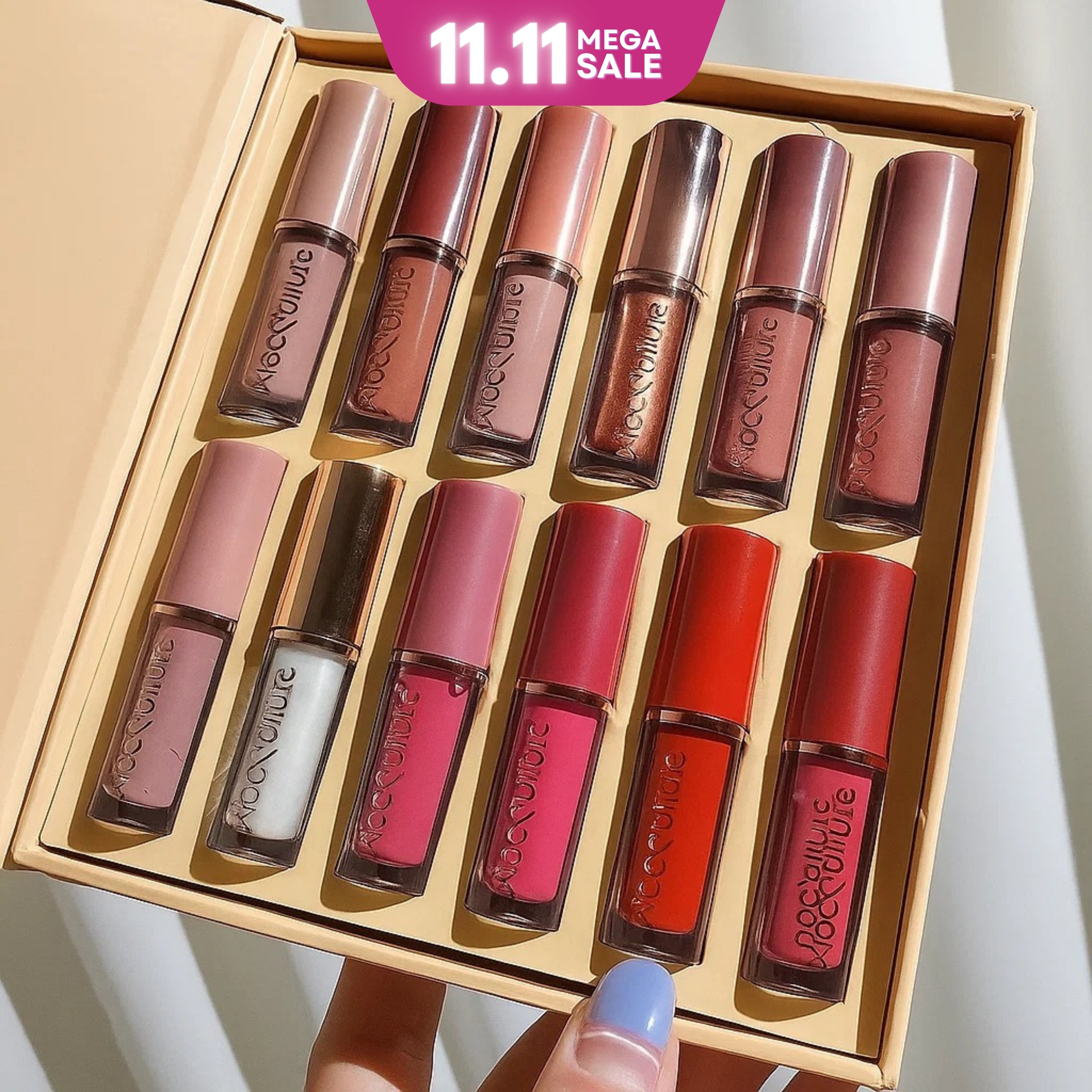 Mocallure Lip Gloss 12Pcs Set