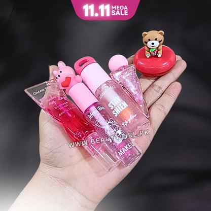 Sweet Shine Lip Collection Glossy Bunny Lip Love Set