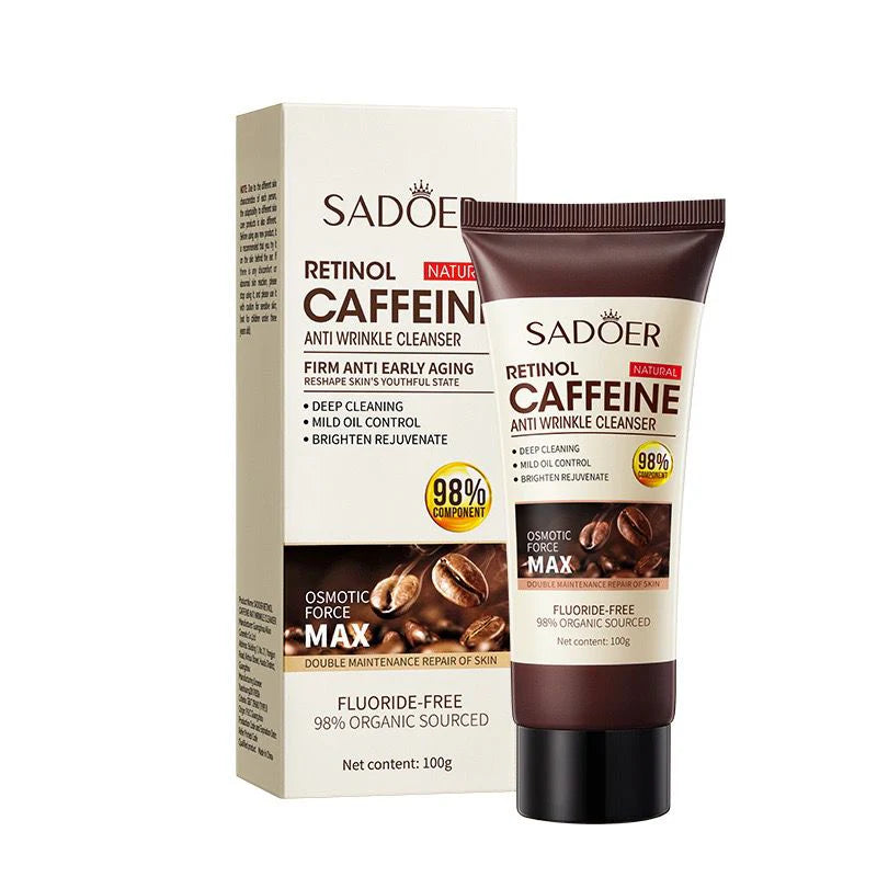 Sadoer Retinol Caffeine Anti Wrinkle Facial Cleanser 100g