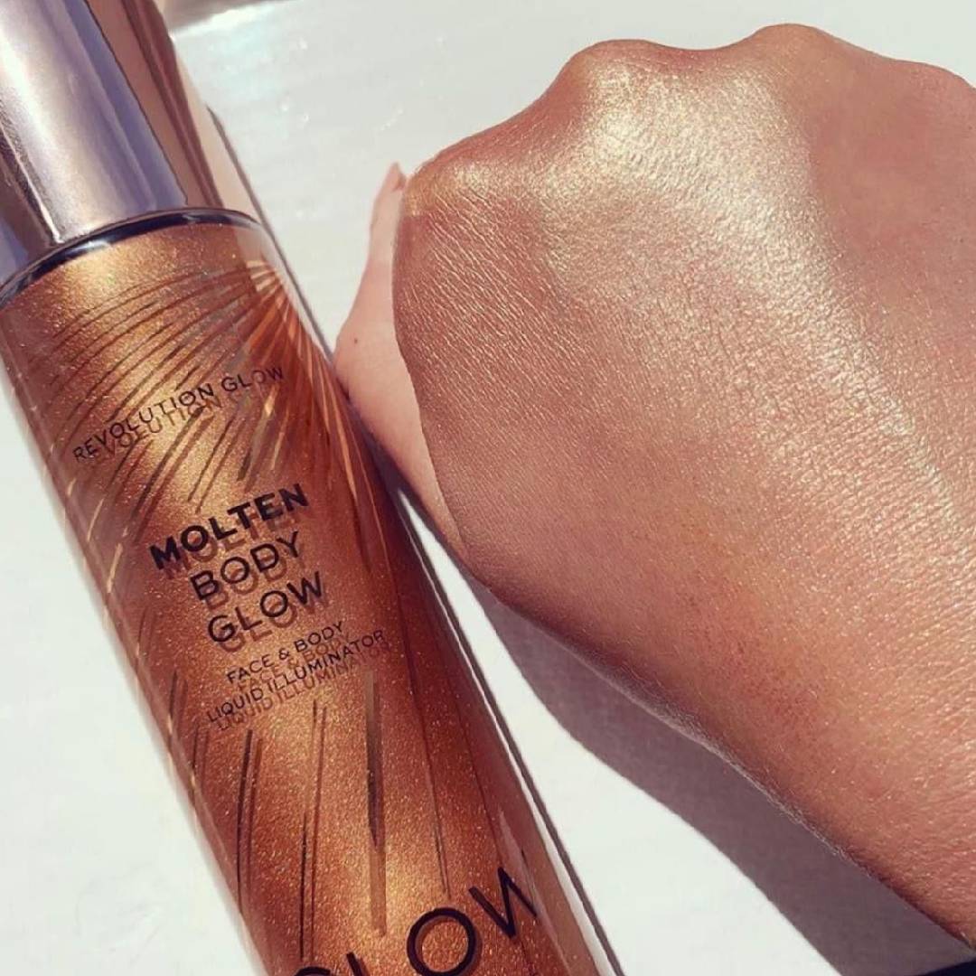 Revolution Radiance Face And Body Shimmer Oil Highlighter