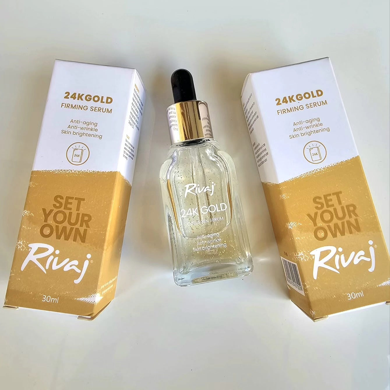 Rivaj UK 24K Gold Collagen Face Serum 30ml