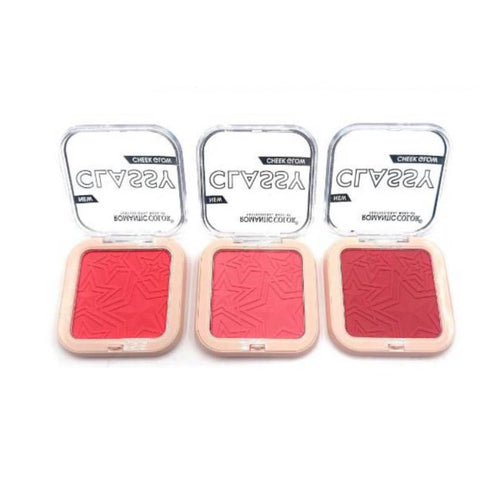 Romantic Color New Classy Cheek Glow Blush 3Pcs Set