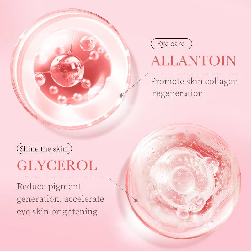 BIOAQUA Rose Hyaluronic Acid Moisturizing Eye Mask 30 Pairs 80g
