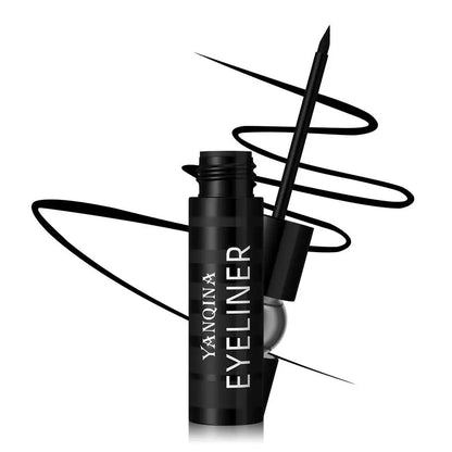 YANQINA Black Liquid Eyeliner Curl Mascara Quick Drying Waterproof