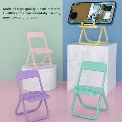 Cute Chair Shape Portable Mobile Phone Holder