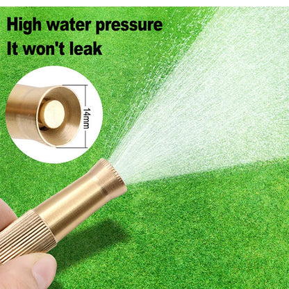 High Pressure Brass Nozzle Full Copper Material Integrated Direct Water Spray Nozzle Gun (high return)