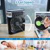 Portable Mini Electric Fan Air Conditioner Humidifier With LED Night Light Water Mist Fans