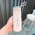 Nice Liner Creative Portable Travel Double Layer Insulated Mug Vacuum Flask Water Bottle