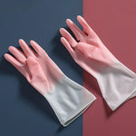 Silicon Cleaning Gloves Reusable Non-Slip