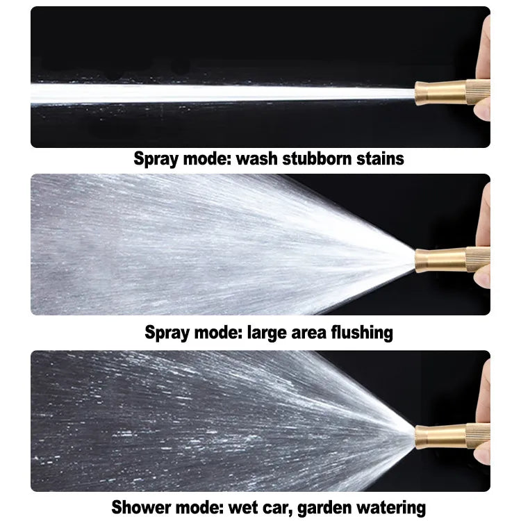 High Pressure Brass Nozzle Full Copper Material Integrated Direct Water Spray Nozzle Gun (high return)