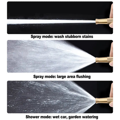 High Pressure Brass Nozzle Full Copper Material Integrated Direct Water Spray Nozzle Gun (high return)