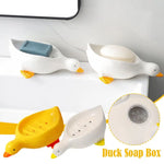 Cute Duck Shaped Quick Drain Soap Holder