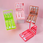 5 Pcs Plastic Box Brush Set