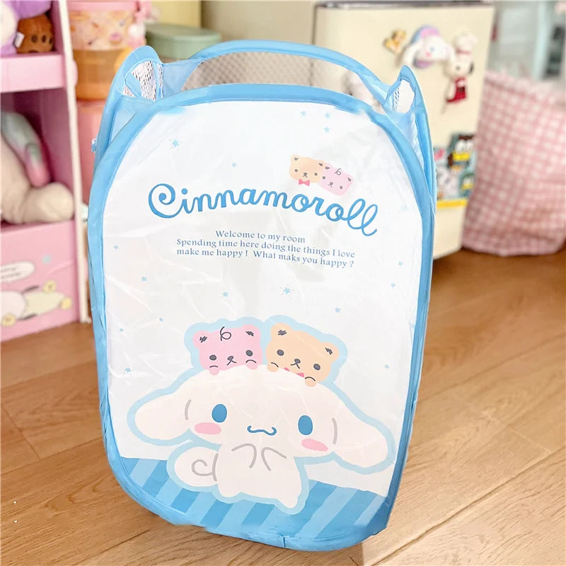 Anime Cartoon Kid Foldable Laundry Basket Laundry Bag Storage Bag