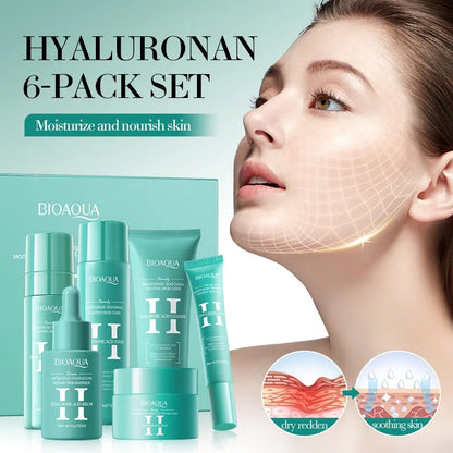 BIOAQUA Hyaluronic 6 in 1 Repairing Tighten Skin Care Set