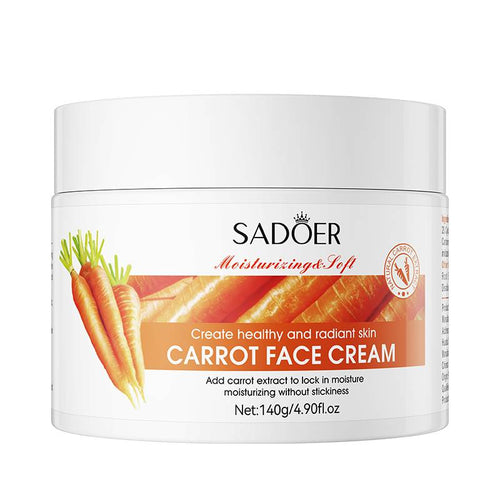 SADOER Carrot Moisturizing Face Cream Hydrating Moisturizing Cream 140g