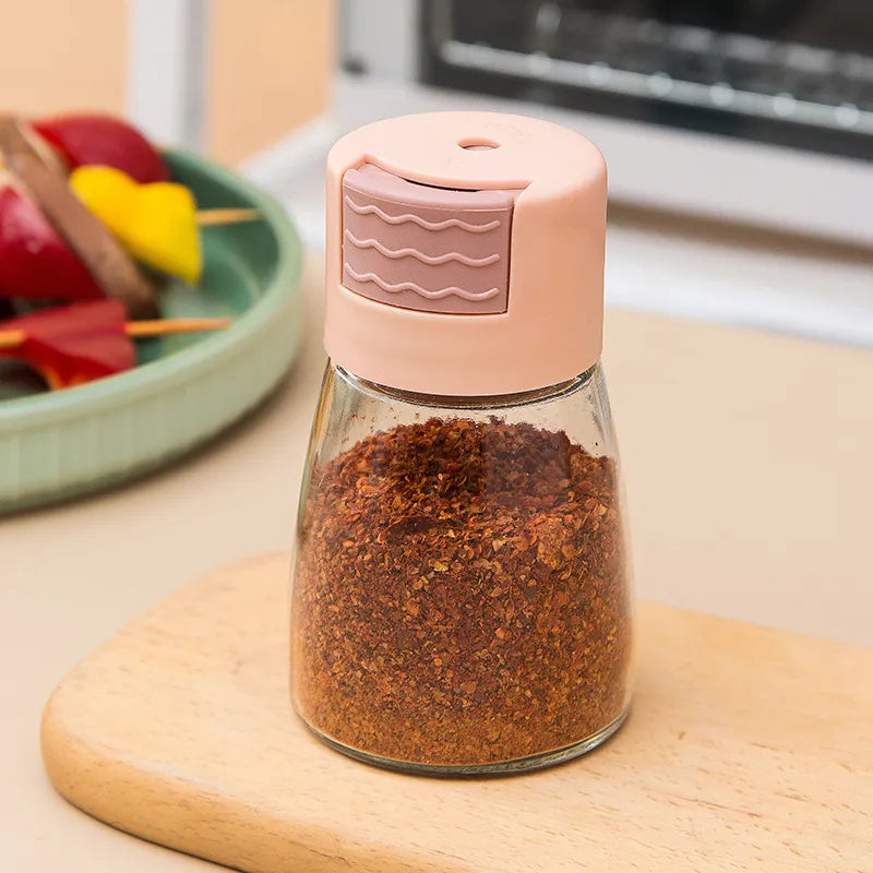 Salt Shaker Push Type Control Bottle