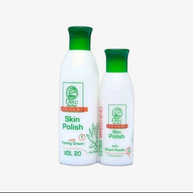 Dew Herbal 2in1 Expert Face Ultra Whitening Skin Polish Bleach - Vol 20