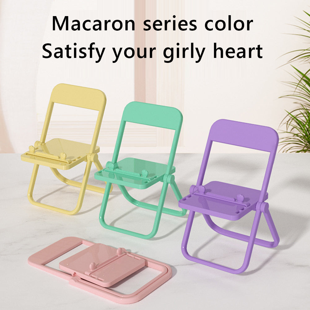 Cute Chair Shape Portable Mobile Phone Holder