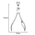 Stainless Steel Toe Nail Cutter Pedicure Feet Care Thick Nail Cutter Pedicure Tool Nail Art Clipper