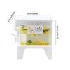 Multipurpose Beverages Water Dispenser Juice Container With Stand 3.5 Liter Capacity